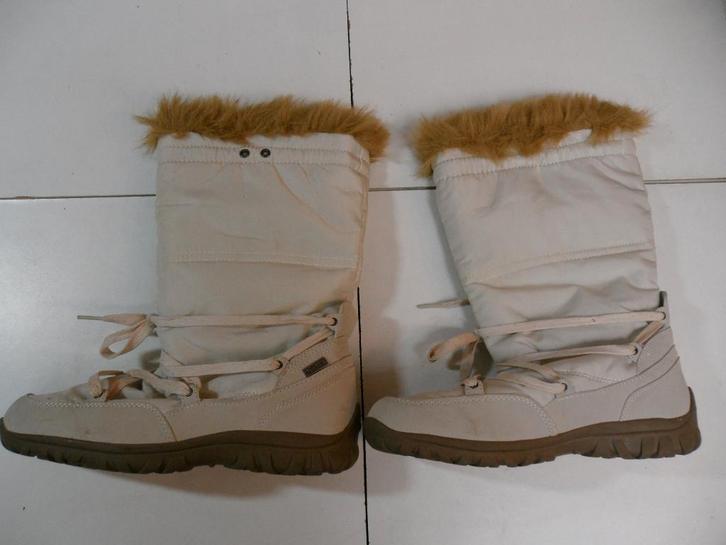 Botte de neige boots Ten-Tex blancs crème  P41, Kleding | Dames, Schoenen, Nieuw, Snowboots, Ophalen of Verzenden