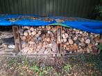8 kuub brandhout waarvan 1 kuub aanmaak/plankjes, Ophalen