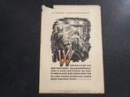 Pamflet 34,5 x 24 cm , Bromberger Blutsonntag , uitgave 1942, Ophalen of Verzenden, Landmacht, Kunstobject