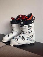 Salomon M X pro 120 (white blue black) maat 26/26,5, Sport en Fitness, Skiën en Langlaufen, Ophalen, Gebruikt, Salomon