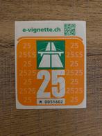 Sticker Zwitserland 2025-2026, Tickets en Kaartjes, Autovignetten