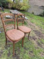 Stoelen, Huis en Inrichting, Ophalen, Gebruikt, Twee, Bruin