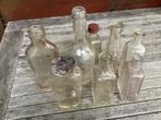 oude flesjes agarol-sassi-brylcreem-petrolehahn-marion-sirop, Ophalen of Verzenden