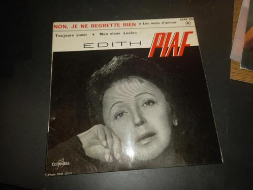 Edith Piaf – Non, Je ne regrette rien, Cd's en Dvd's, Vinyl Singles, Gebruikt, Single, Overige genres, 7 inch, Ophalen of Verzenden