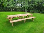 Robuuste picknicktafel 44 mm  dik douglas, Tuin en Terras, Ophalen, Nieuw, Hout