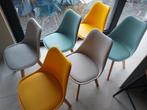 Lot de 6 chaises scandinaves, Maison & Meubles, Chaises, Enlèvement