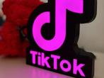 Leuke TikTok reclamebak met LED verlichting., Ophalen of Verzenden, Nieuw, Lichtbak of (neon) lamp