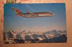 Postkaart DC9 Swissair, Collections, Enlèvement ou Envoi