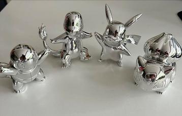 4 pokémon beeldjes - 25th anniversary beschikbaar voor biedingen
