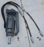 Hydraulische vijzel voor minigraafmachine met boormachine, Ophalen of Verzenden, Gebruikt, Tuinfrees