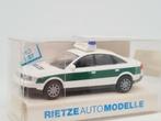 politie Audi A6 - Rietze 1/87, Hobby en Vrije tijd, Zo goed als nieuw, Auto, Rietze, Verzenden