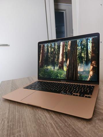 Apple MacBook Air 13'' M1 Chip 256 GB SSD 8 GB RAM Gold, 256 GB, Enlèvement ou Envoi, 8 GB, Comme neuf