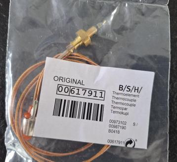 Thermokoppel 00617911 NIEUW vr Bosch & Siemens gaskookplaat  beschikbaar voor biedingen