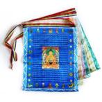 Kleurrijke Tibetaans Boeddhistische gebedsvlaggenlijn, Collections, Religion, Autres types, Bouddhisme, Enlèvement ou Envoi, Neuf