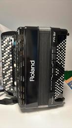 Roland FR-3XB V-accordion, Muziek en Instrumenten, Accordeons, Zo goed als nieuw, Knopaccordeon, 120-bas, Met riemen