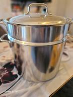Pasta/kookpot Demeyere 24cm. doorsnede, Huis en Inrichting, Ophalen, Nieuw, Keramische plaat