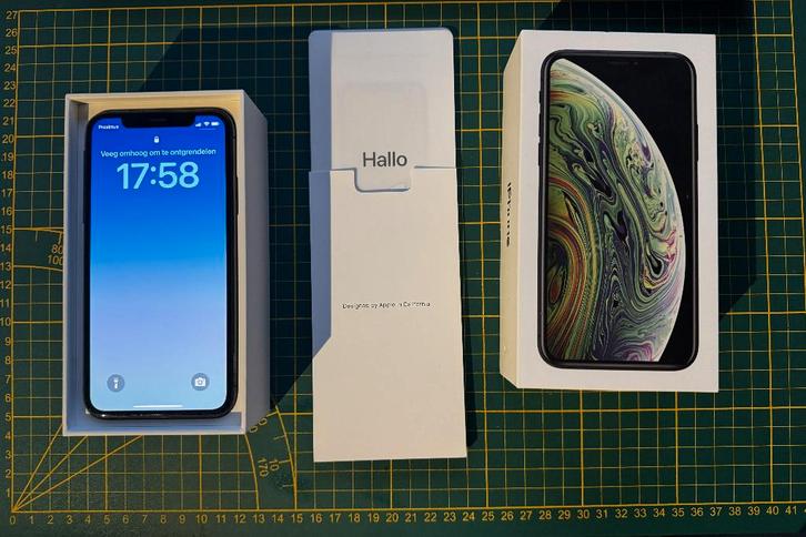 Apple iPhone XS - 256GB - Zwart, Telecommunicatie, Mobiele telefoons | Apple iPhone, Zo goed als nieuw, 256 GB, Zonder abonnement