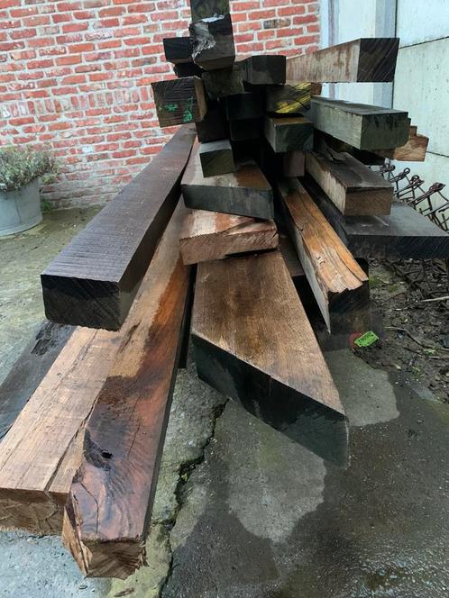 Eiken hout 2m3, Doe-het-zelf en Bouw, Overige Doe-Het-Zelf en Bouw, Zo goed als nieuw, Ophalen of Verzenden