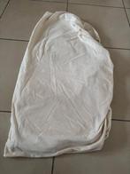 Drap housse en flanelle 160 x 200, Drap-housse ou Taie d'oreiller, Enlèvement ou Envoi, Beige, Utilisé