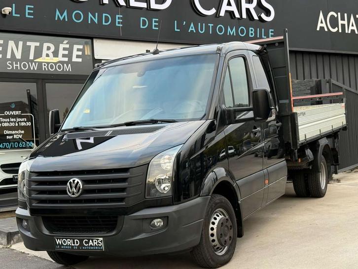 Volkswagen Crafter 2.0TDi TRI BENNE 163CV TVAC*BTWIN NAVI GA, Auto's, Volkswagen, Bedrijf, Te koop, Overige modellen, Airbags