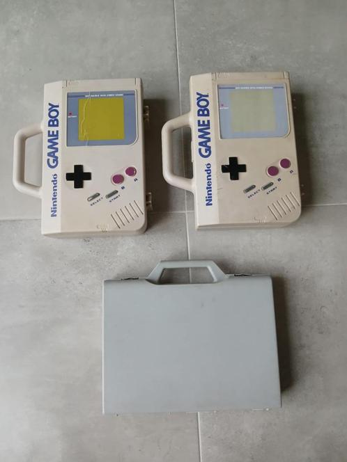 SS  gameboy koffer xl + grijze koffer, Games en Spelcomputers, Spelcomputers | Nintendo Portables | Accessoires, Gebruikt, Game Boy Classic