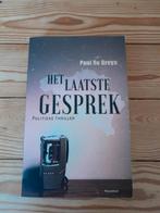 Het laatste gesprek, Gelezen, België, Ophalen of Verzenden, Paul De Bruyn