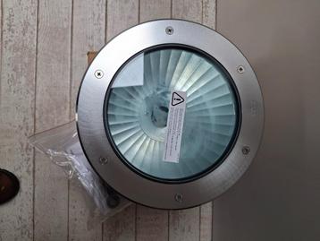 éclairage extérieur, 50 à 250 watts, Enlèvement ou Envoi, Acier, Lampe au sol
