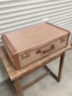 Verweerde vintage valies, Overige materialen, Gebruikt, X, 35 tot 45 cm