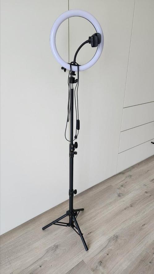 Esr ringlamp telefoonhouder, Audio, Tv en Foto, Fotografie | Fotostudio en Toebehoren, Nieuw, Ophalen of Verzenden