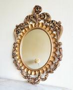 Prachtige vintage franse style goudkleurige spiegel!, Antiek en Kunst, Ophalen of Verzenden