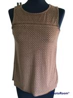 prachtig daimlook topje mt 36, Enlèvement ou Envoi, Taille 36 (S), Brun, Stradivarius