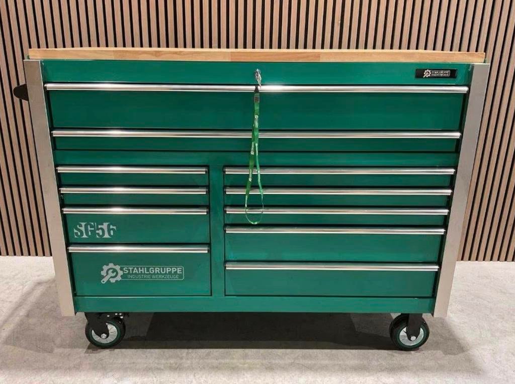 Stahlgruppe SG56 gevulde gereedschapswagen nieuw in doos ‼️, Doe-het-zelf en Bouw, Gereedschapskisten, Nieuw, Gevuld, Ophalen
