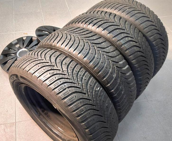 Bons pneus hiver 175/65-14, jantes Kia / Hyundai, Auto-onderdelen, Banden en Velgen, Banden en Velgen, Winterbanden, 14 inch, 175 mm