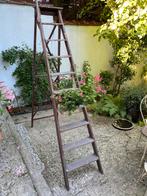 Oude houten ladder, Doe-het-zelf en Bouw, Ladders en Trappen, Ophalen, Gebruikt, Ladder, Opvouwbaar of Inschuifbaar