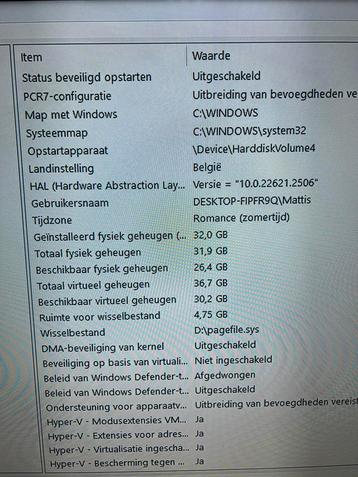 Game PC i7 RTX 2070 SUPER 32GB RAM 2.5TB Opslag Windows 11, Computers en Software, Ophalen, HDD, 8 GB, Zo goed als nieuw