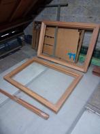 2 nieuwe meranti houten raam frames . Zonder glas, Doe-het-zelf en Bouw, Ophalen, Zo goed als nieuw