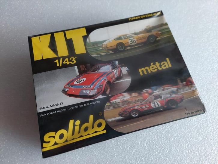 Kit Solido Ferrari Daytona, Hobby & Loisirs créatifs, Modélisme | Voitures & Véhicules, Comme neuf, Voiture, 1:32 à 1:50, Enlèvement