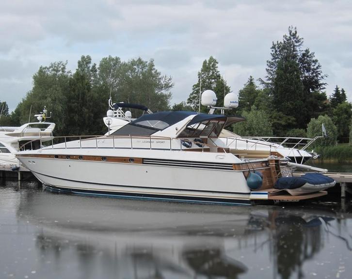 Unieke Leopard Sport 21m RMC HYDRONAUTICA Joystick docking, Watersport en Boten, Rubberboten, Gebruikt, Overige merken, Aluminium