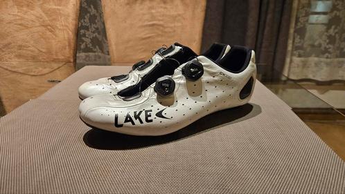 Lake CX332  schoenen maat 47 kangoeroeleer, Fietsen en Brommers, Fietsaccessoires | Fietskleding, Zo goed als nieuw, Schoenen