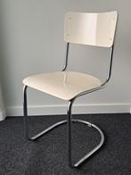 Auping 656 buisframe stoel – vintage designklassieker, Huis en Inrichting, Stoelen, Ophalen, Gebruikt, Mid century modern, Wit