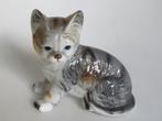 Figurine vintage en forme de chat tigré - La collection Leon, Enlèvement ou Envoi