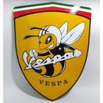 Vespa bij zwaar emaille decoratie bord hornet bee wesp, Comme neuf, Enlèvement ou Envoi, Panneau publicitaire