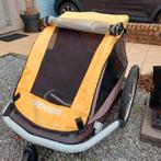 Croozer fietskar met 2 koppelstukjes voor 2 fietsel, Ophalen, Gebruikt, Opvouwbaar, Croozer