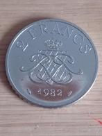 MONACO 2 Francs 1982 - kwaliteit!, Ophalen of Verzenden, Overige landen, Losse munt
