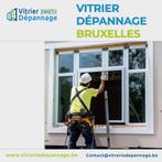 Vitrerie Depannage Bruxelles, Services & Professionnels, Service 24h/24, Simple ou double vitrage