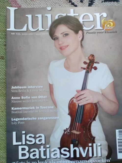 30 Luister Magazines en 8 Diapasons Tijdschriften, Boeken, Muziek, Zo goed als nieuw, Ophalen