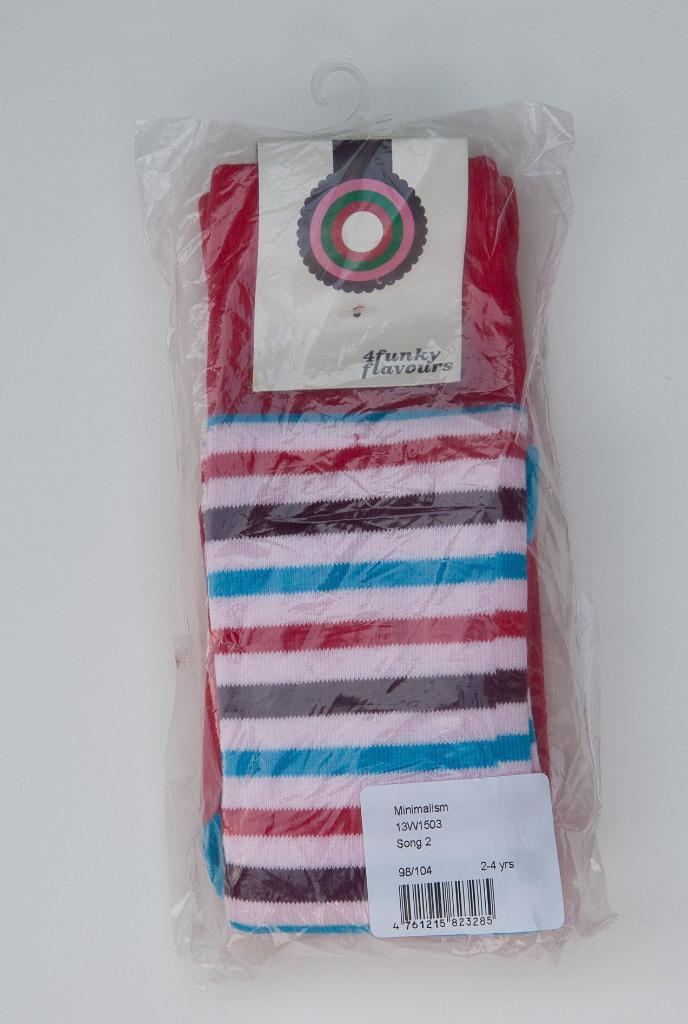Kousenbroek 4 Funky Flavours streepjes – Maat 98-104 - Nieuw, Kinderen en Baby's, Kinderkleding | Schoenen en Sokken, Nieuw, Sokken
