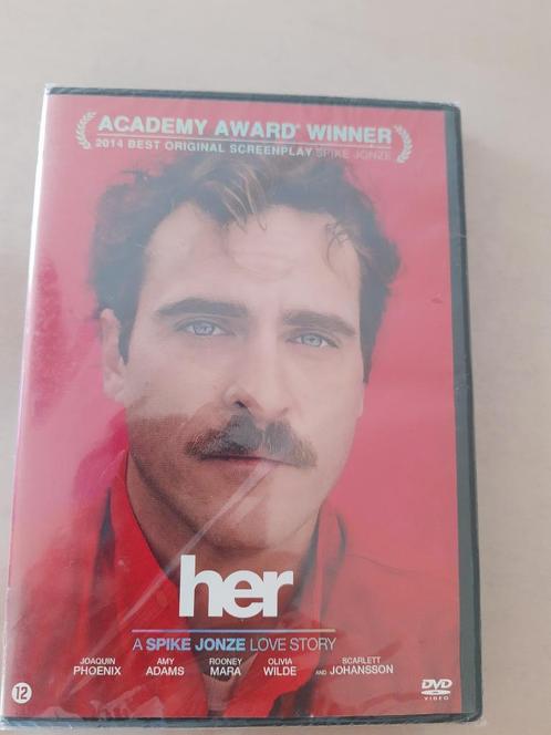 Her (2013) - Joaquin Phoenix, Scarlett Johansson (nieuw), Cd's en Dvd's, Dvd's | Filmhuis, Gebruikt, Ophalen of Verzenden