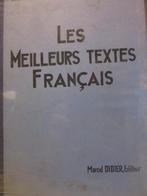 Leerboeken: les meilleurs textes français, Textes français.., Boeken, Taal | Frans, Ophalen of Verzenden