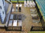 Kerkhof set schaal HO, Overige merken, Gelijkstroom of Wisselstroom, Brug, Tunnel of Gebouw, Ophalen of Verzenden